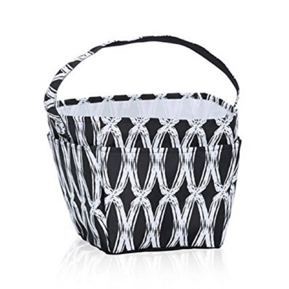 thirty-one Handbags - Thirty-One Creative Caddy in Black Links Pattern